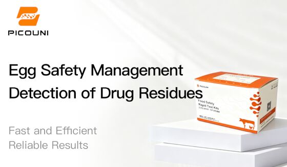 Fast and Poultry Egg Food Safety Rapid Test Card Series Delivering Results Within 10 Minutes Ensuring Accurate and Identification of Trace Residues